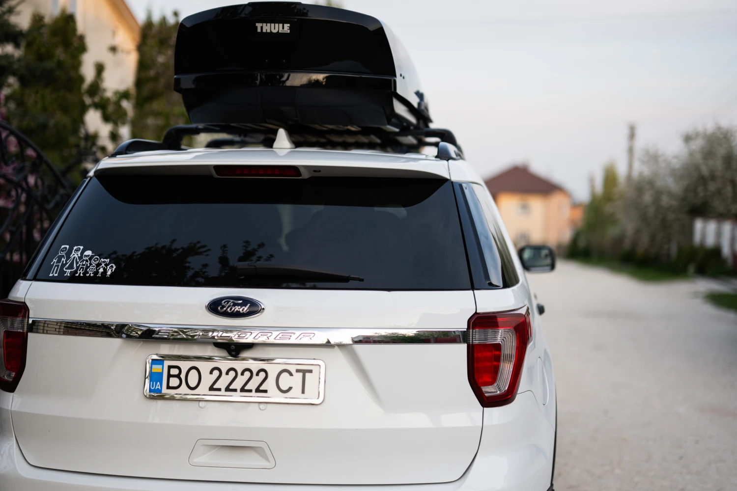 Ford Explorer rear storage