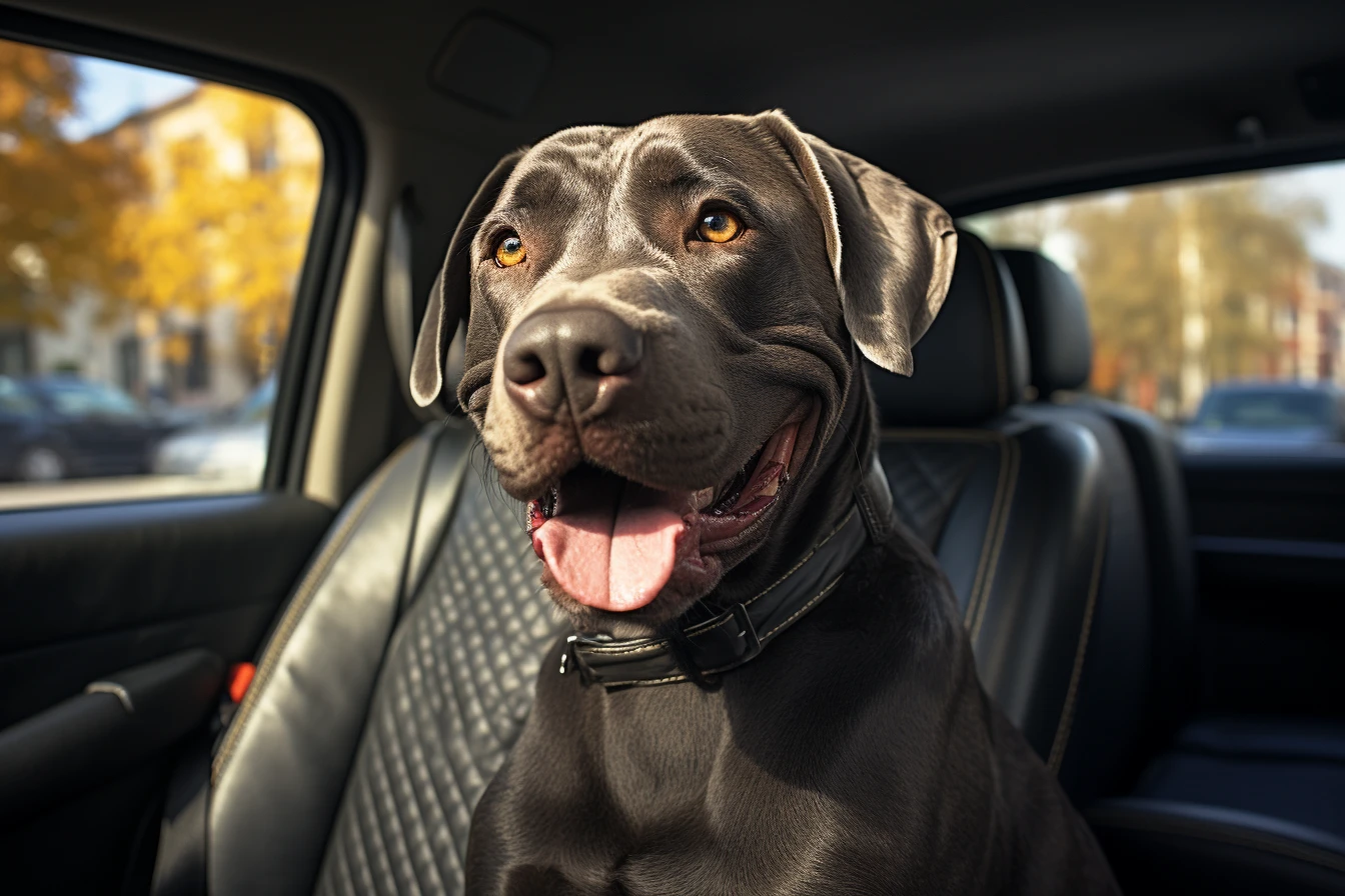 Toyota Prius Dog Safety Belt for Cane Corso