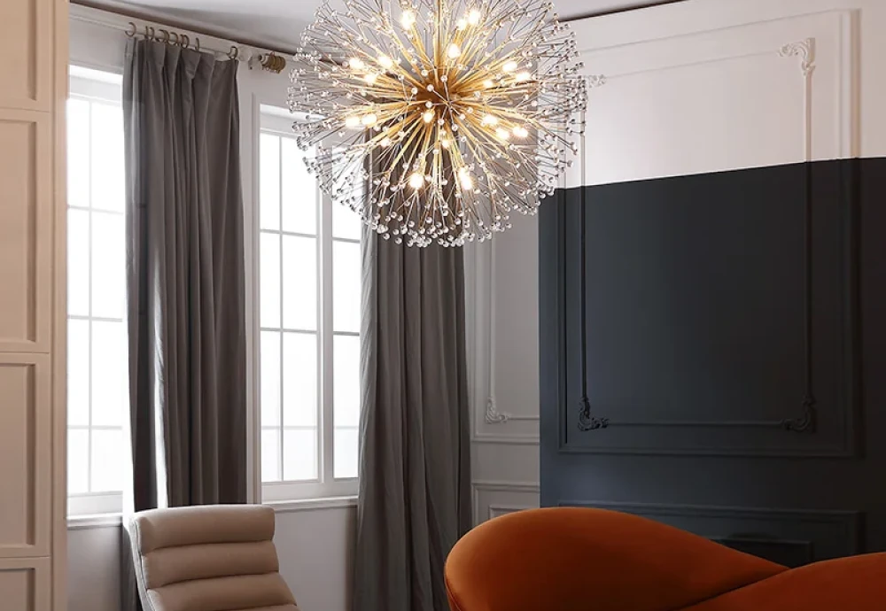 crystal sphere chandelier